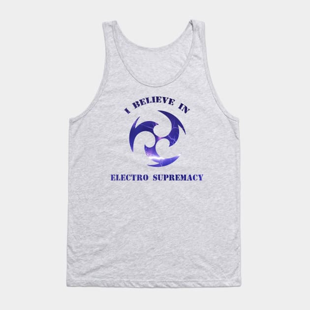 Electro supremacy Tank Top by Queen Maudit